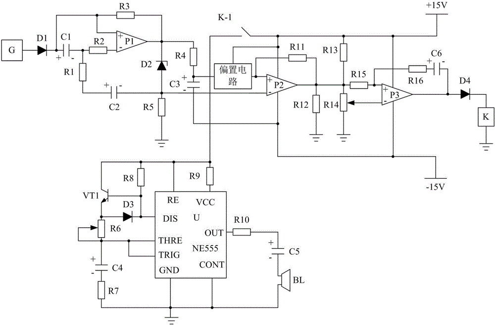 Biasing circuit-based temperature monitoring alarm system for greenhouse fig cultivation