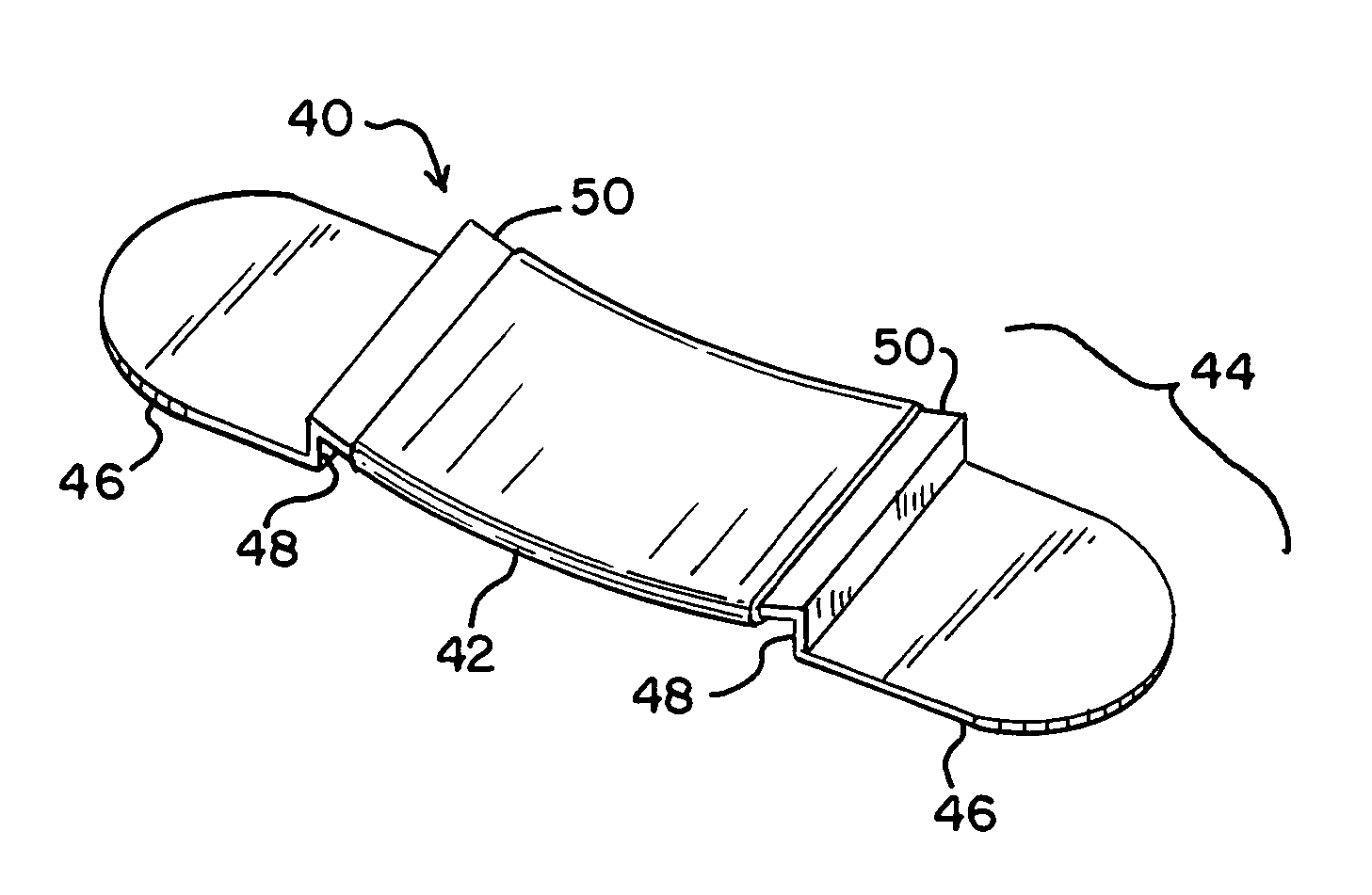 Ophthalmic clip and associated surgical method
