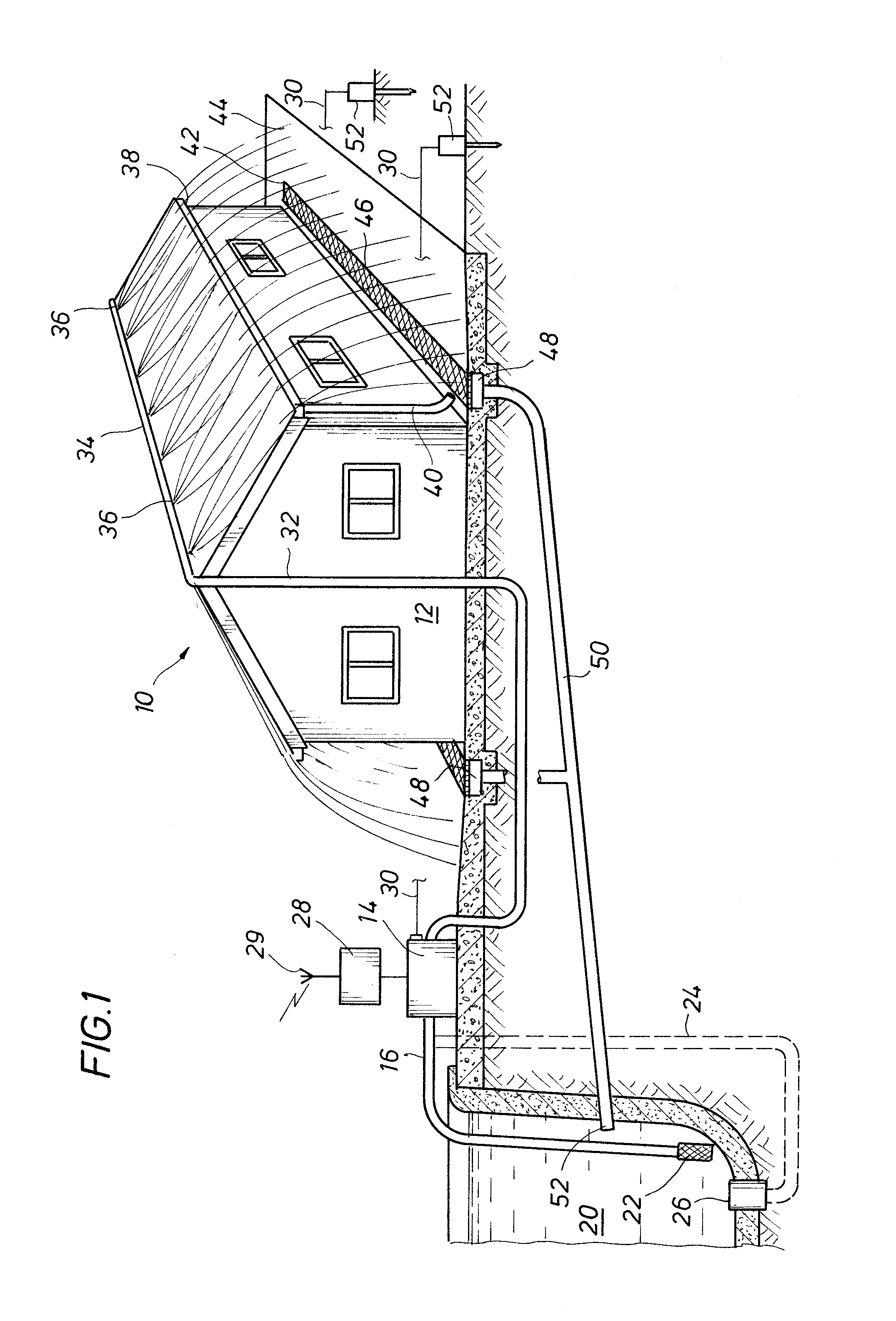 Residential Exterior Deluge System