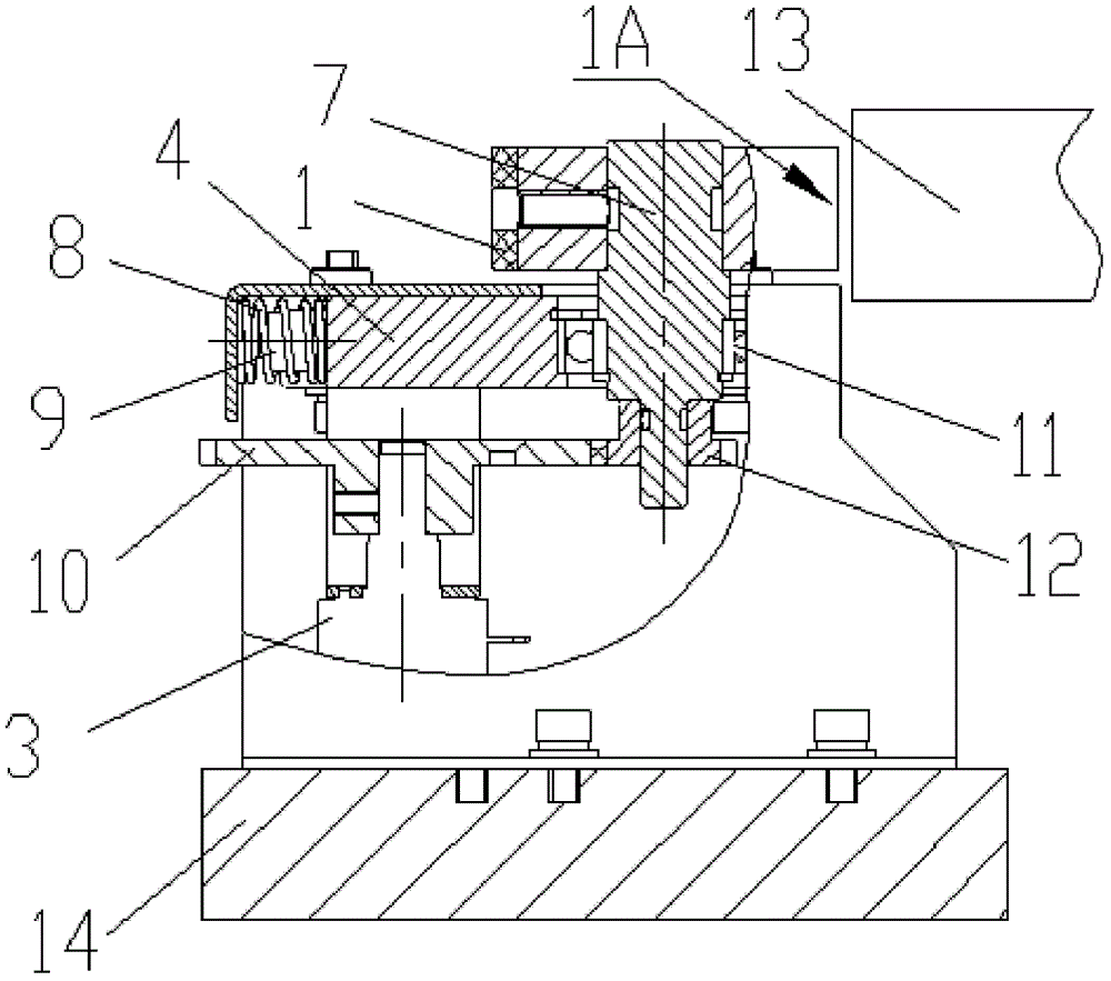 A motion position detection mechanism and x-ray imaging equipment
