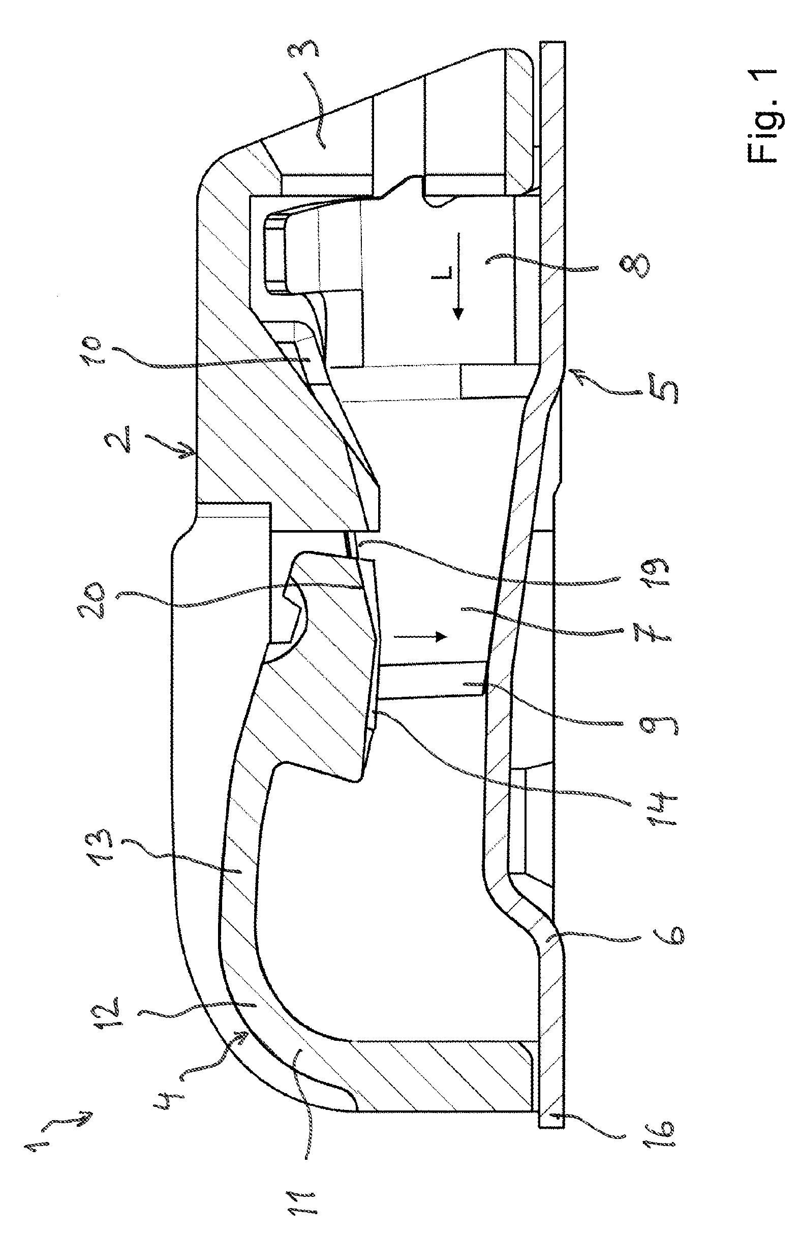 Conductor connection terminal having improved overload protection