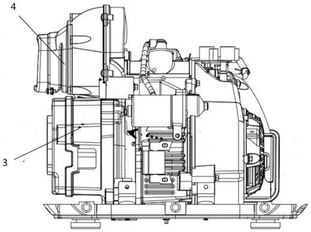 A duct type cooling frequency conversion unit and its layout