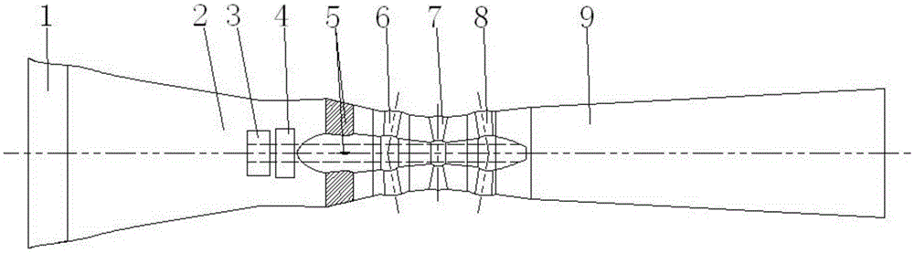 A Tubular Water Turbine with Front and Back Symmetric Equal Width Movable Guide Vanes