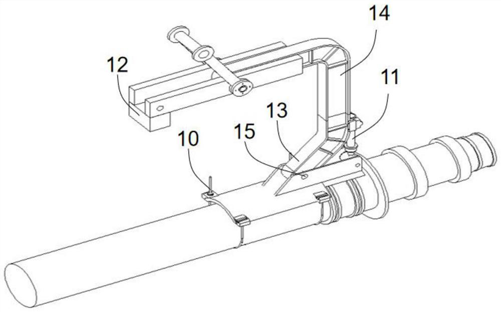 Core shaft lifting mechanism