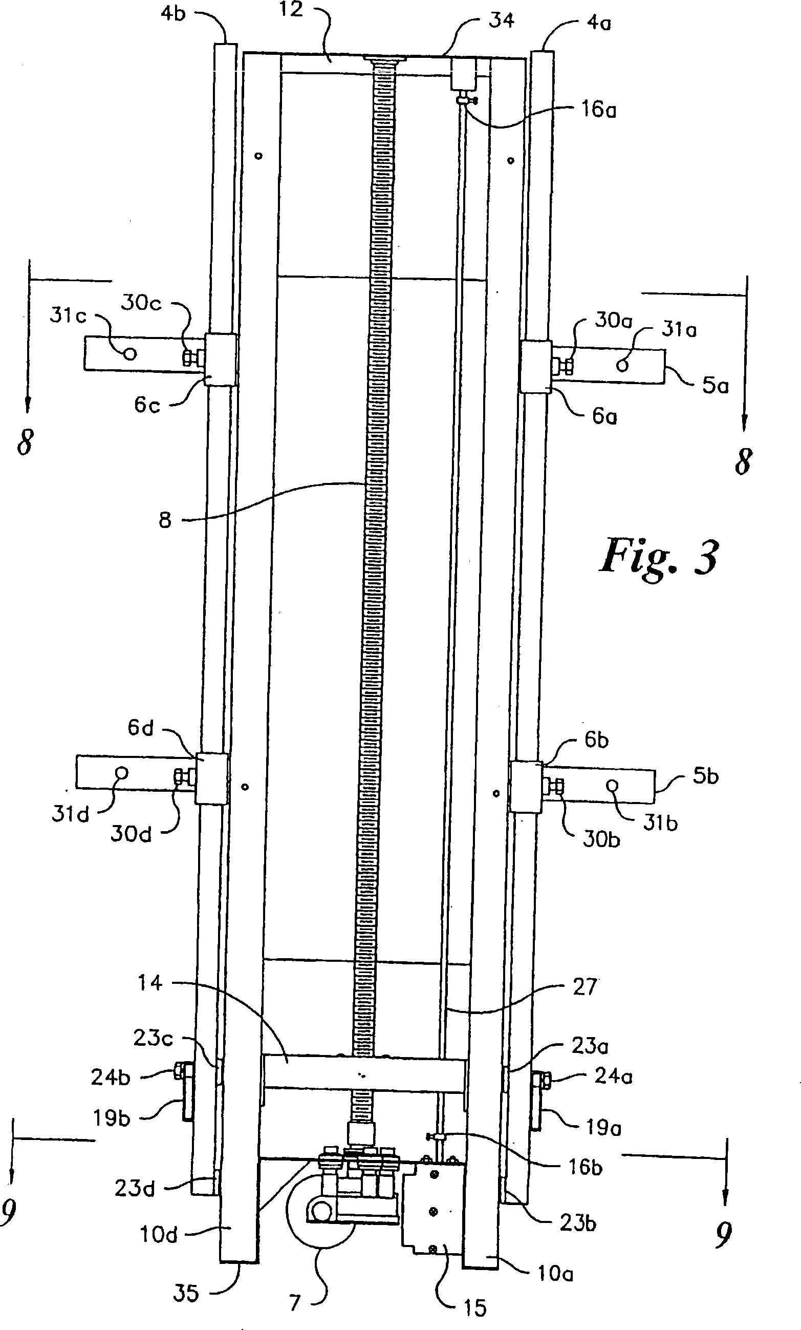 Motorized lift device