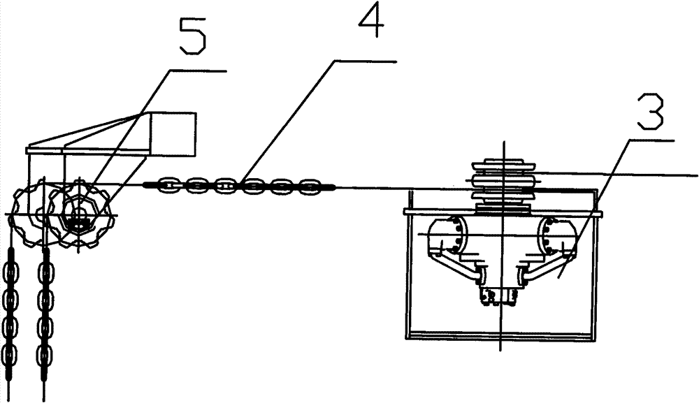 Automatic hydraulic side rolling type super-large hatch cover