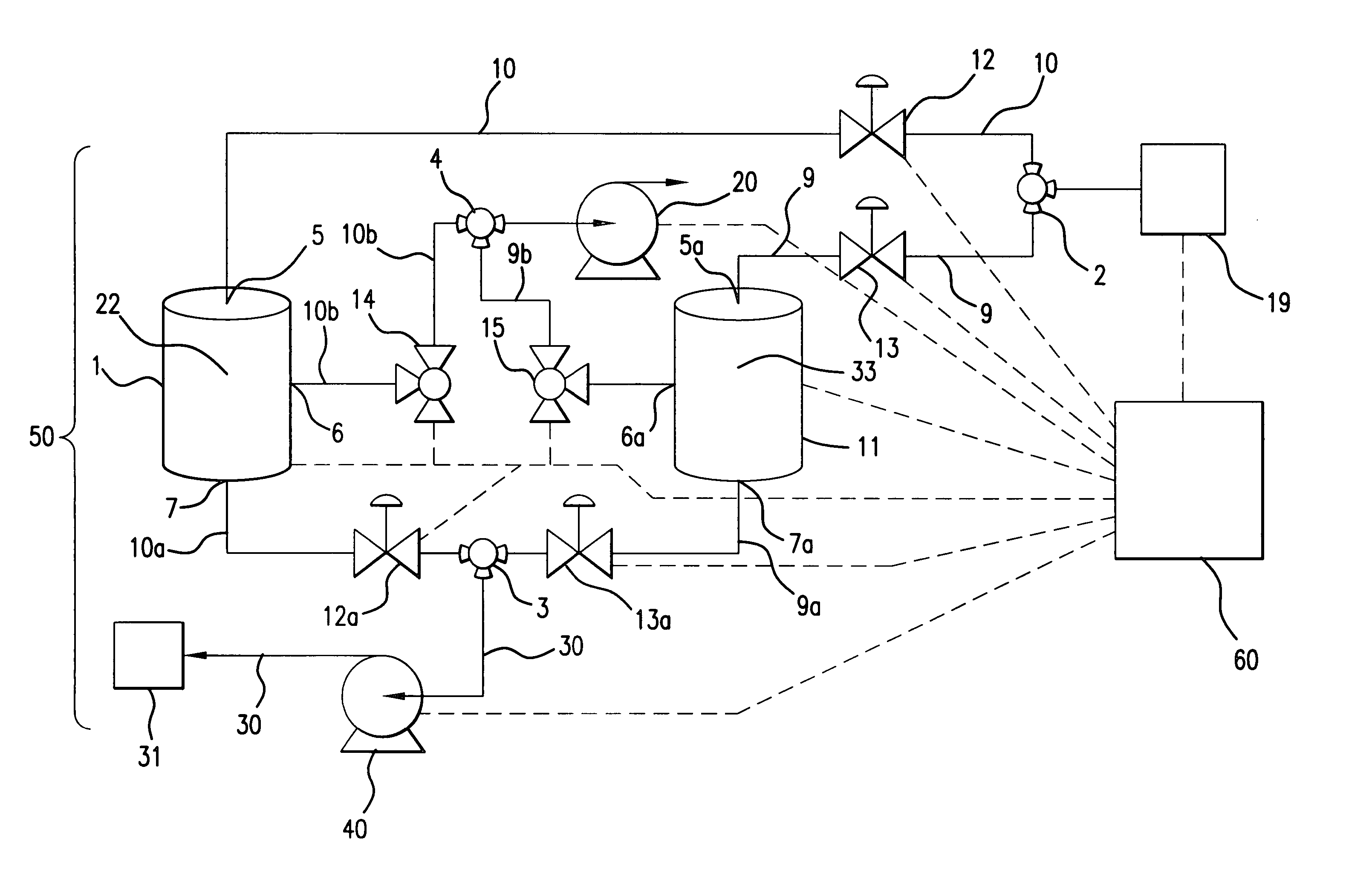 Automated vacuum waste handling system