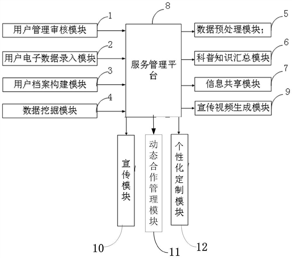 Network informatization processing platform and control method