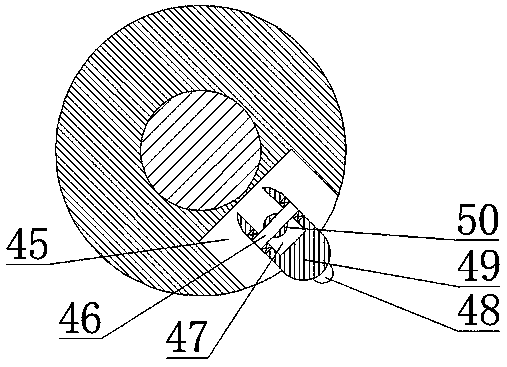 Device for improving passing efficiency of gates at entrances and exits of office buildings
