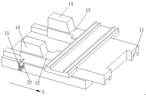 Saddle adjusting device of flat grinder