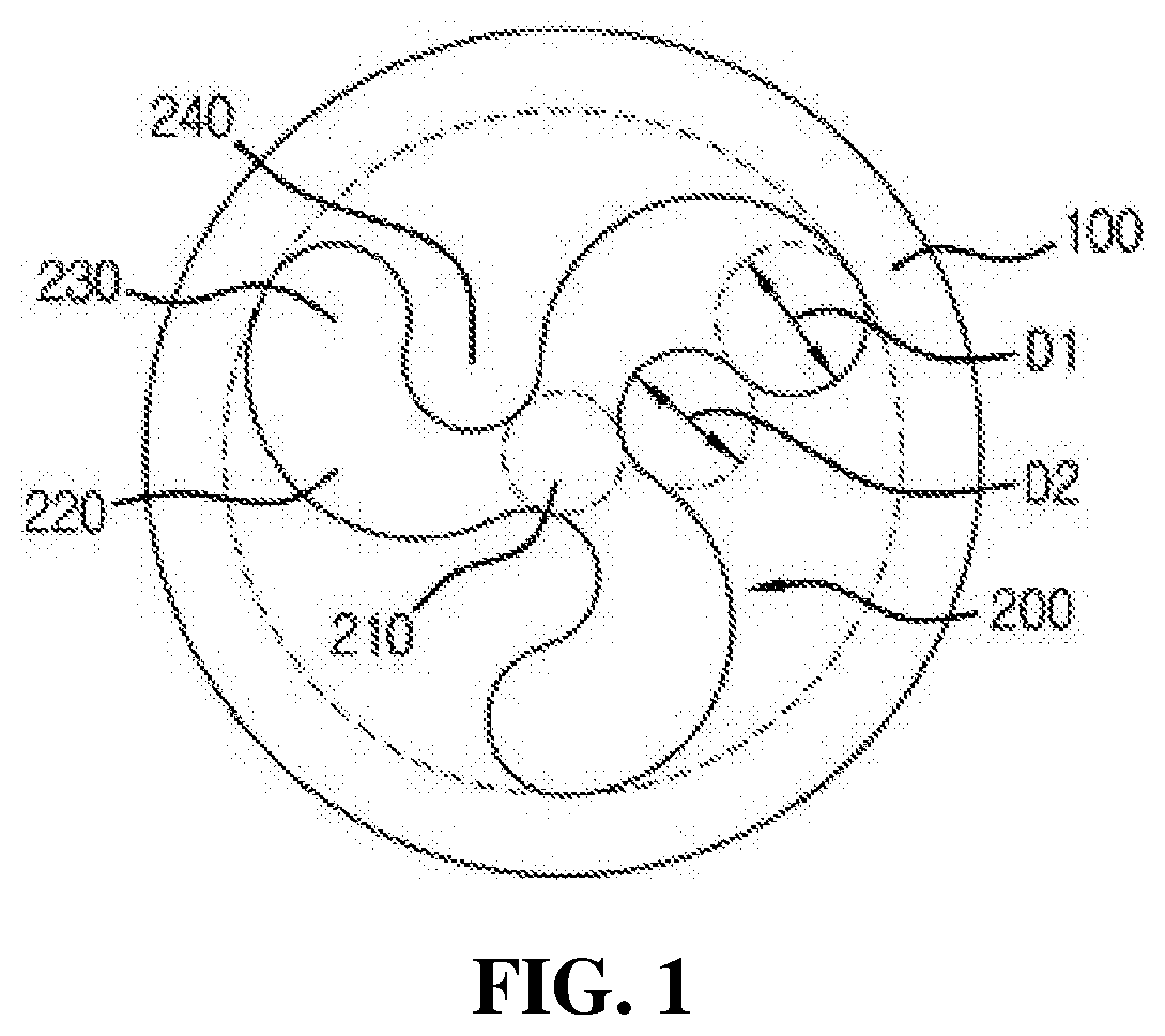Artificial hair spinning nozzle and artificial hair product manufactured using same
