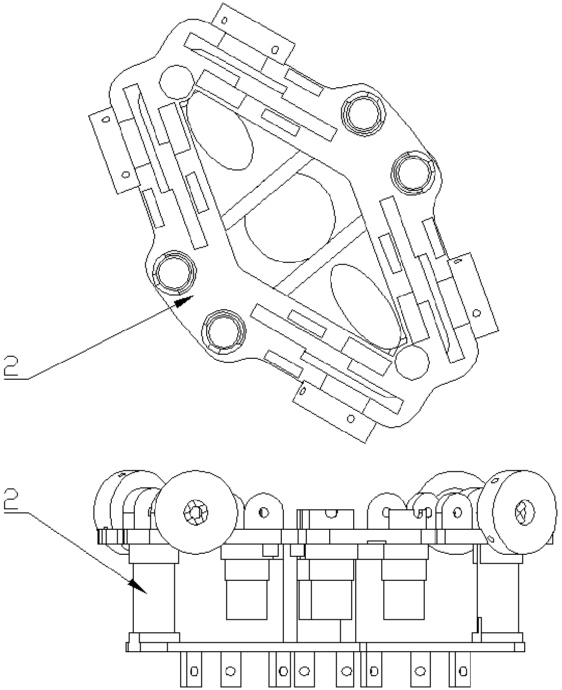 Multi-freedom imitating-dragonfly ornithopter and control method thereof