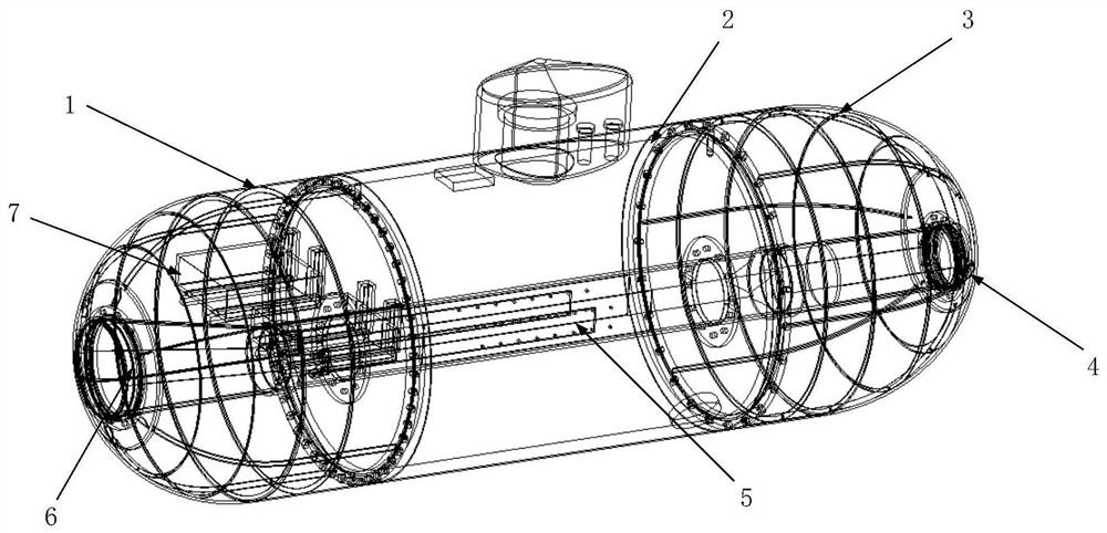 An integrated magnetic fluid propeller