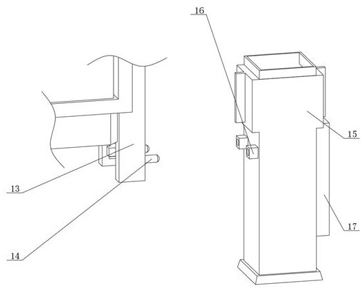 Garbage sweeper lifting device and using method thereof