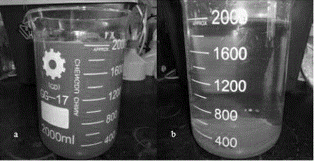 Batch-preparation and quick-separation method of iron-based coal-liquefaction nano catalyst