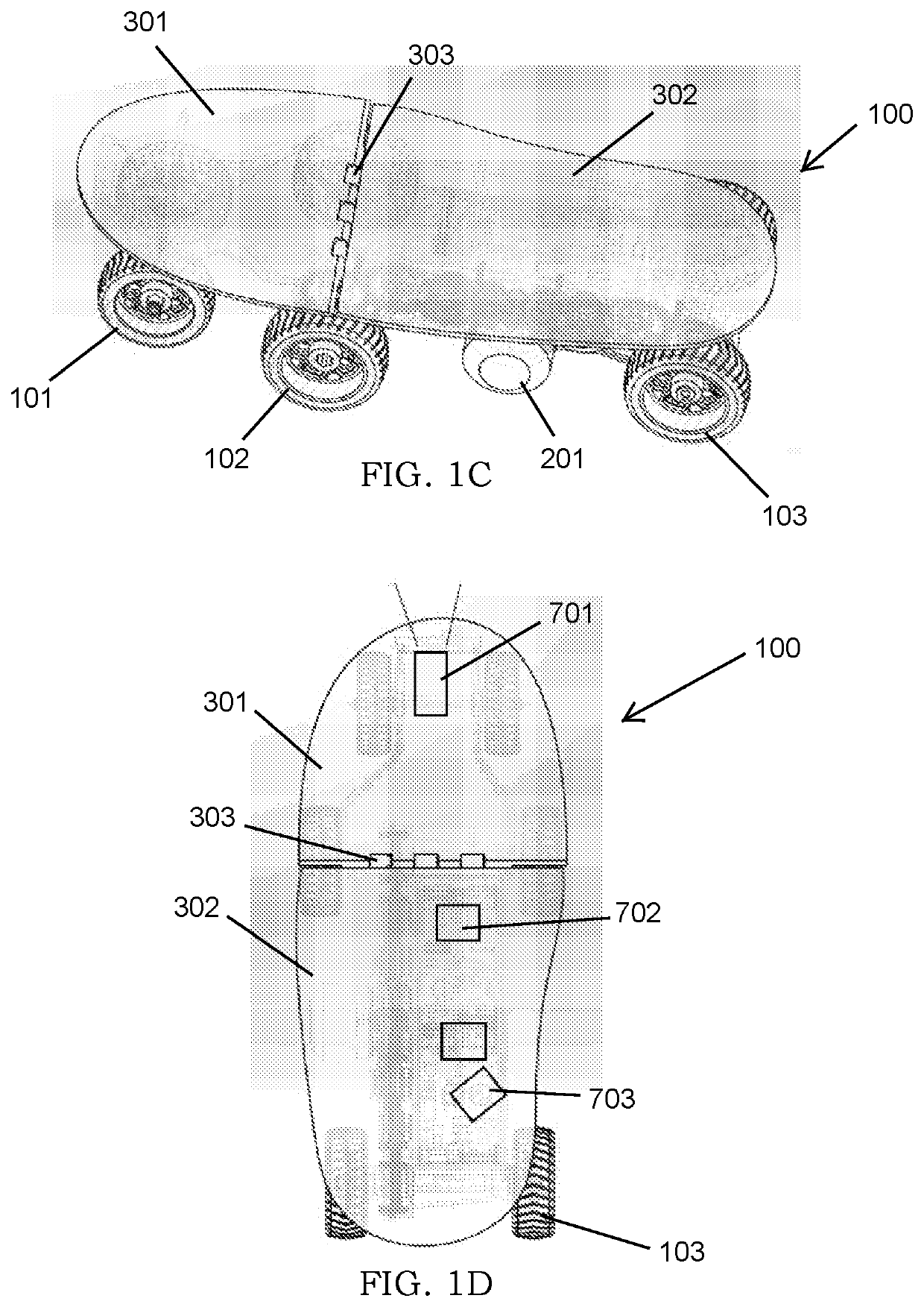 A gait controlled mobility device
