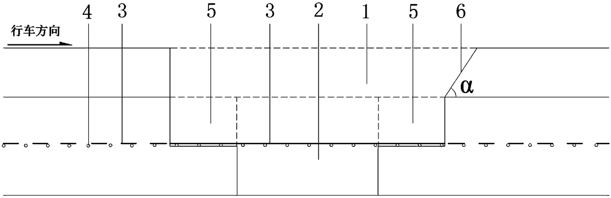 Repair method of bar-reinforced concrete slab of continuous bar-reinforced concrete composite asphalt pavement