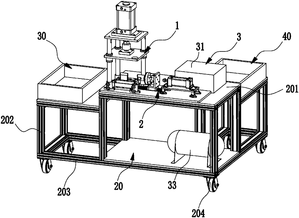 Rapid air-tightness precision testing device and test method