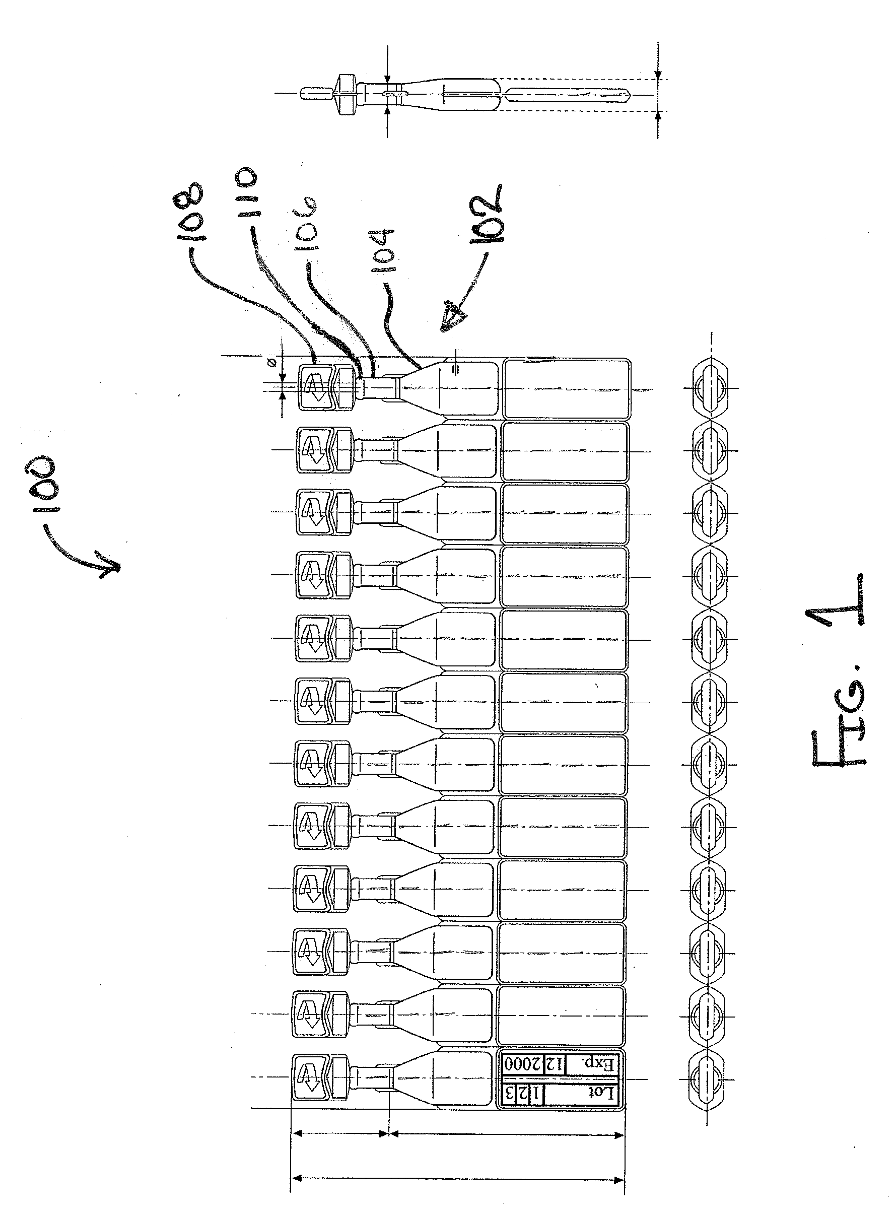 Method of administering a substance to the throat