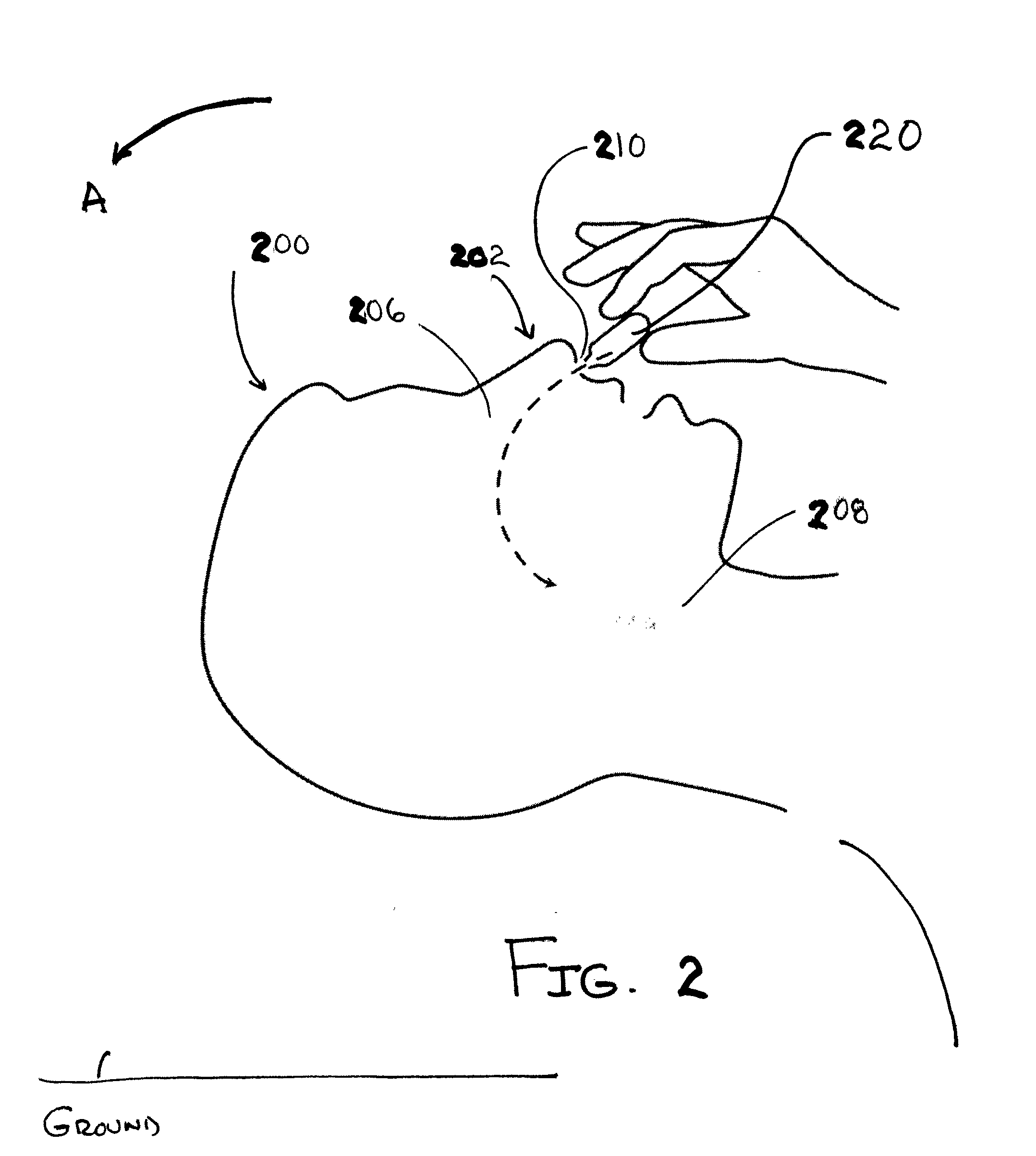 Method of administering a substance to the throat