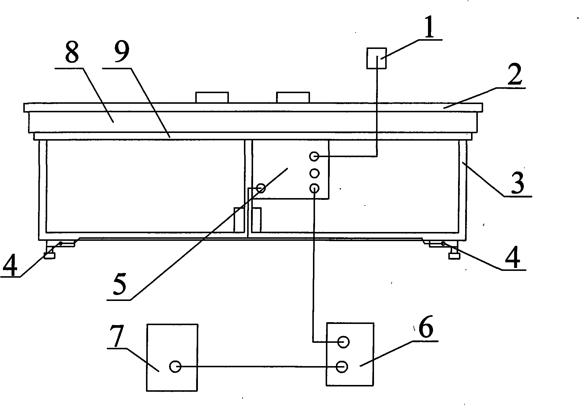 Electronic weighing system