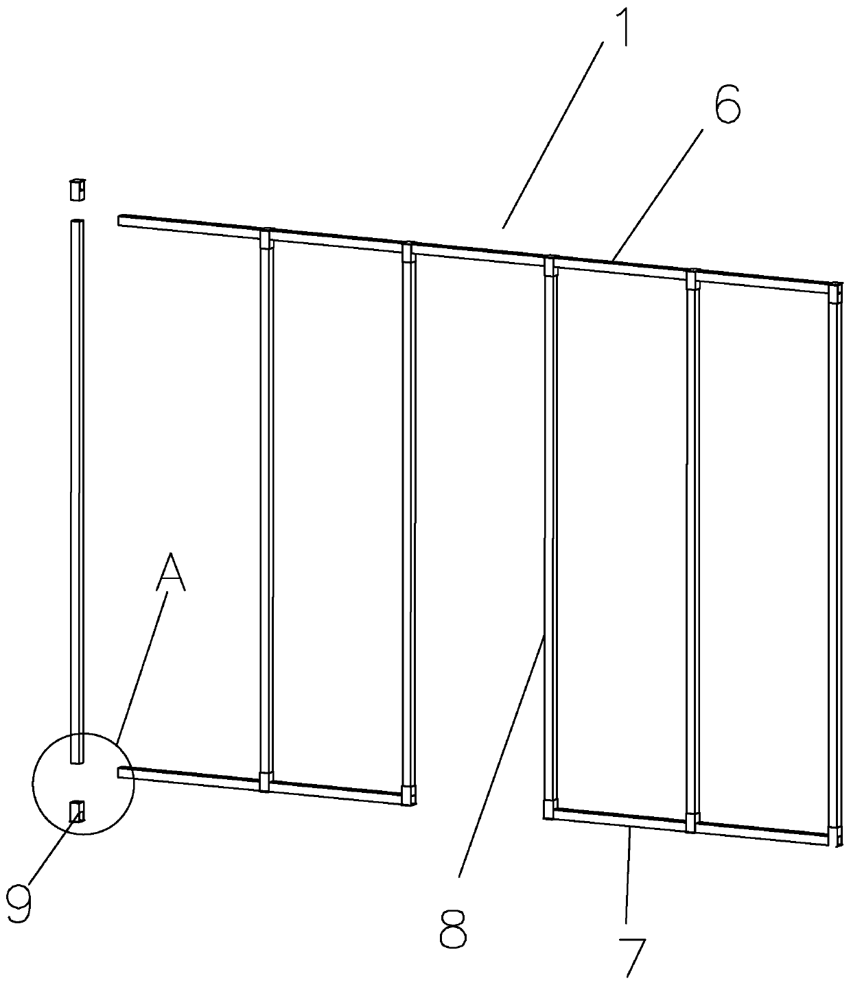 Invisible door pocket