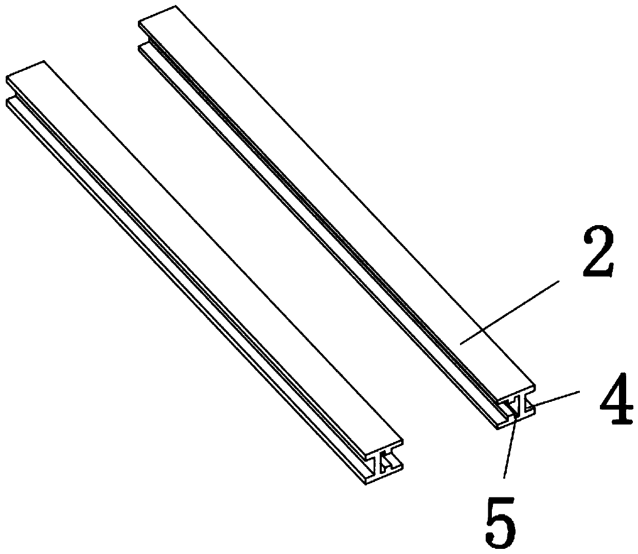 Refrigerator glass partition plate prepared from waste glass and method