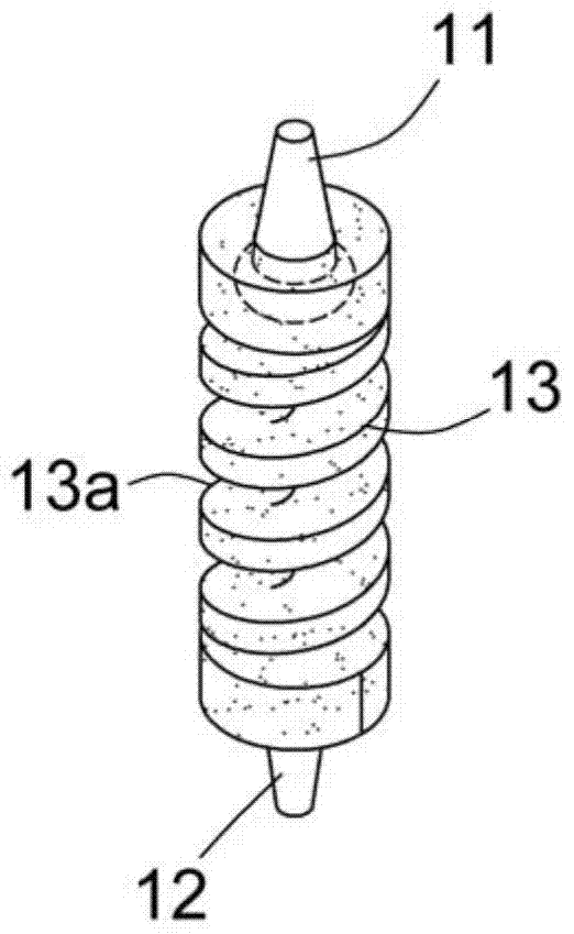 Articulation device for preventing bone fusion at the fibular cut