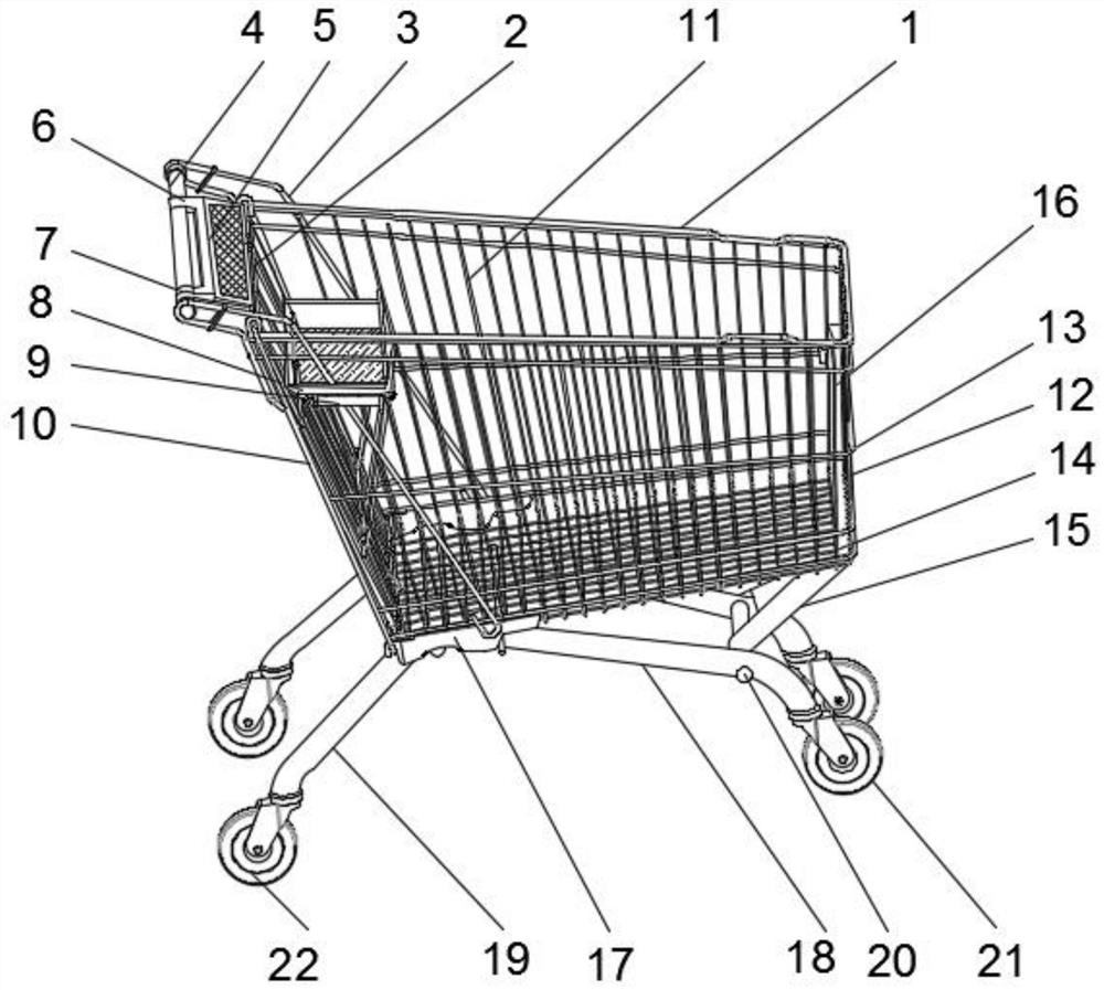 Supermarket shopping cart based on Internet of Things
