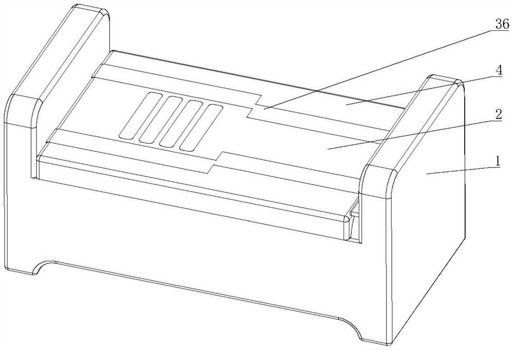 Back patting device for patients with respiratory diseases