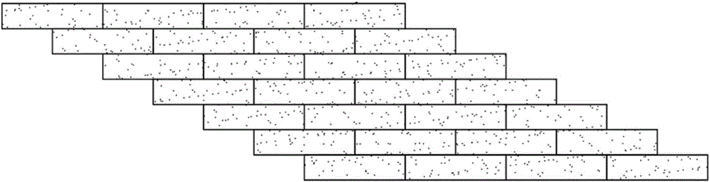 Formula of antique facing black brick and production method of formula