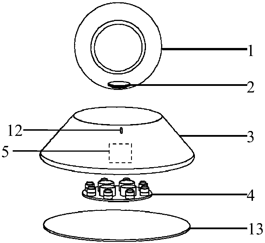 Magnetic levitation air detecting equipment and indoor environment