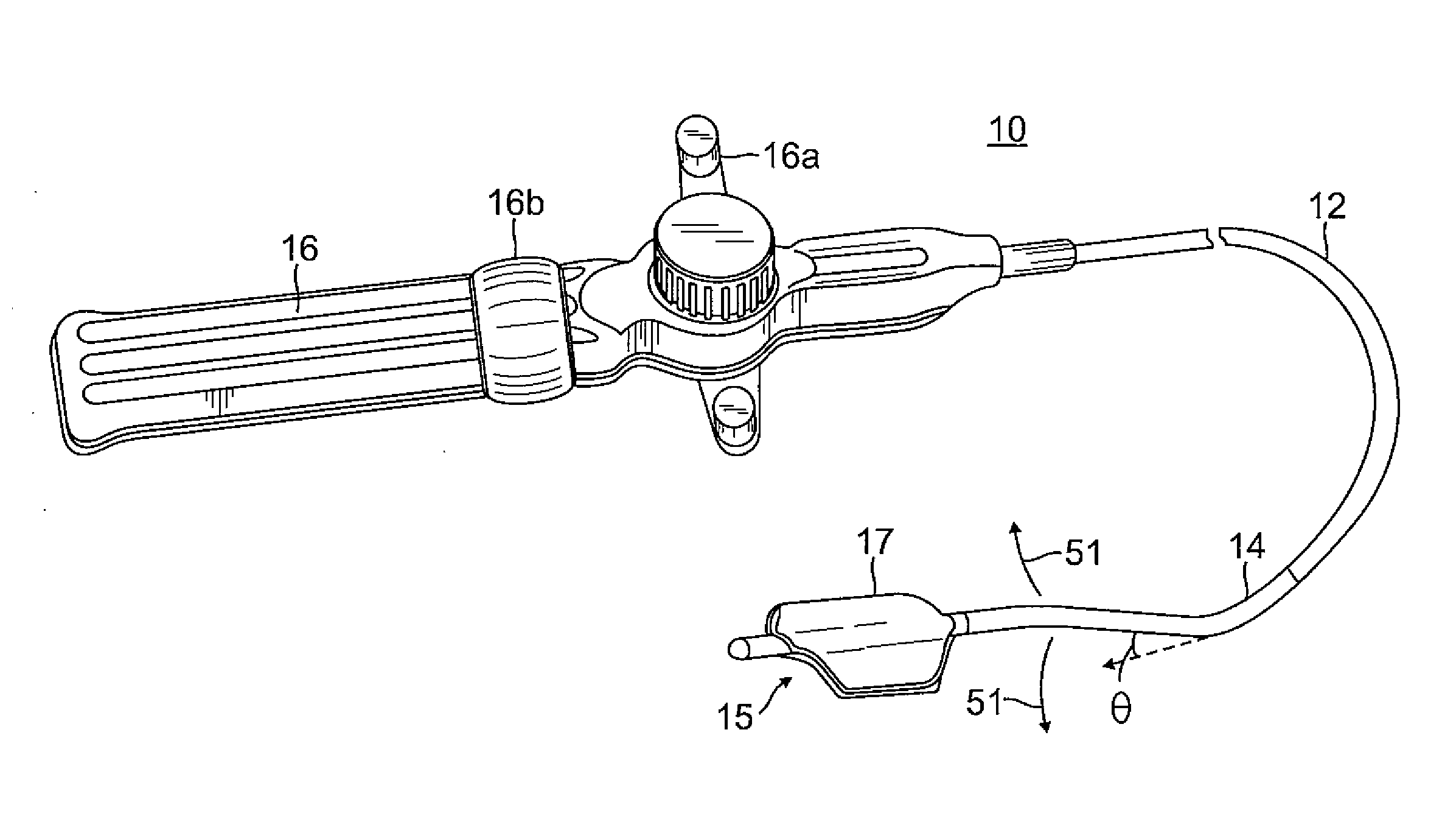 Pericardial catheter with temperature sensing array