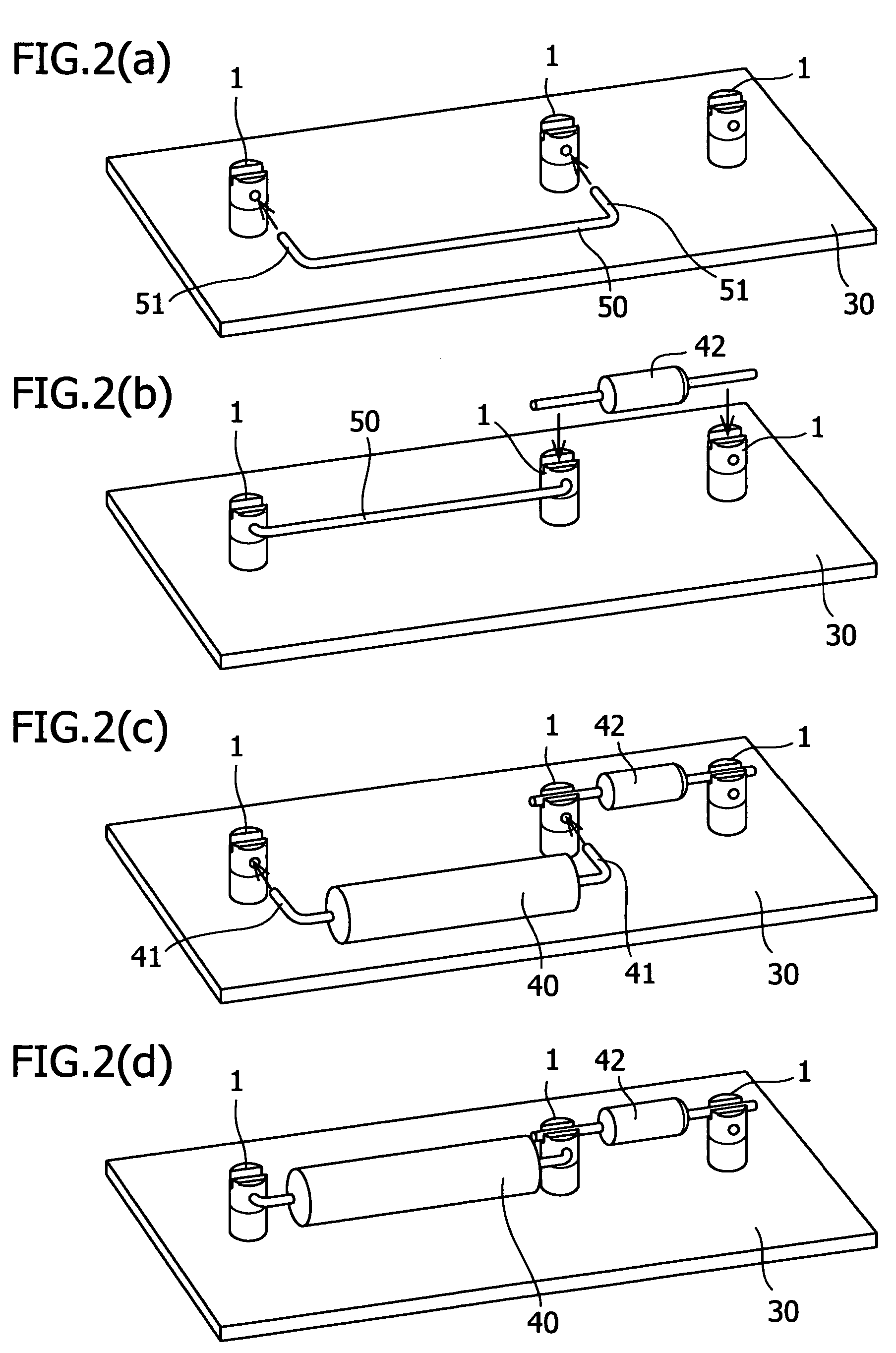 PTFE stud for ultrahigh-value resistor and method therefor