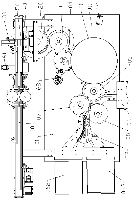 An automatic lamp inspection machine