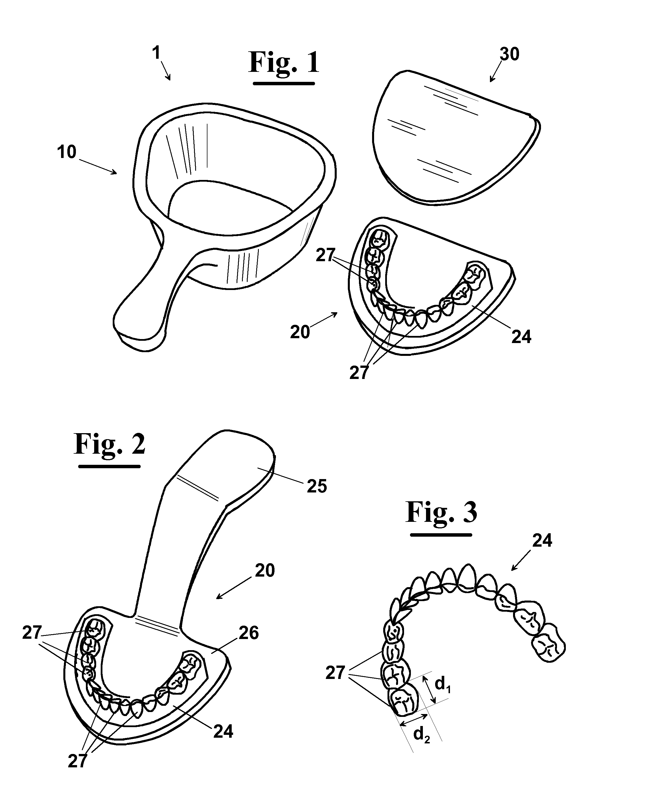 Method for making an impression tray for dental use