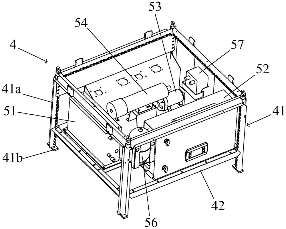 Indoor unit of water cooling system for medical accelerator