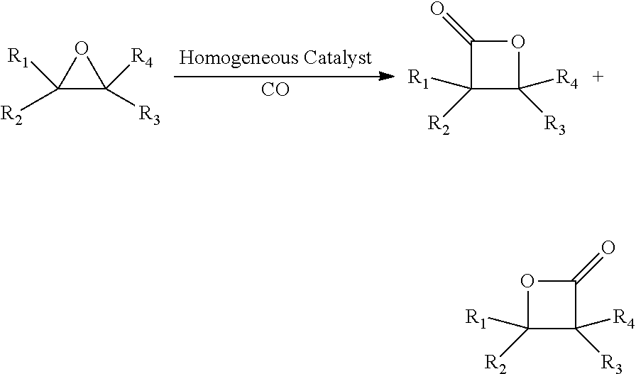 Processes for producing beta-lactone and beta-lactone derivatives with heterogenous catalysts