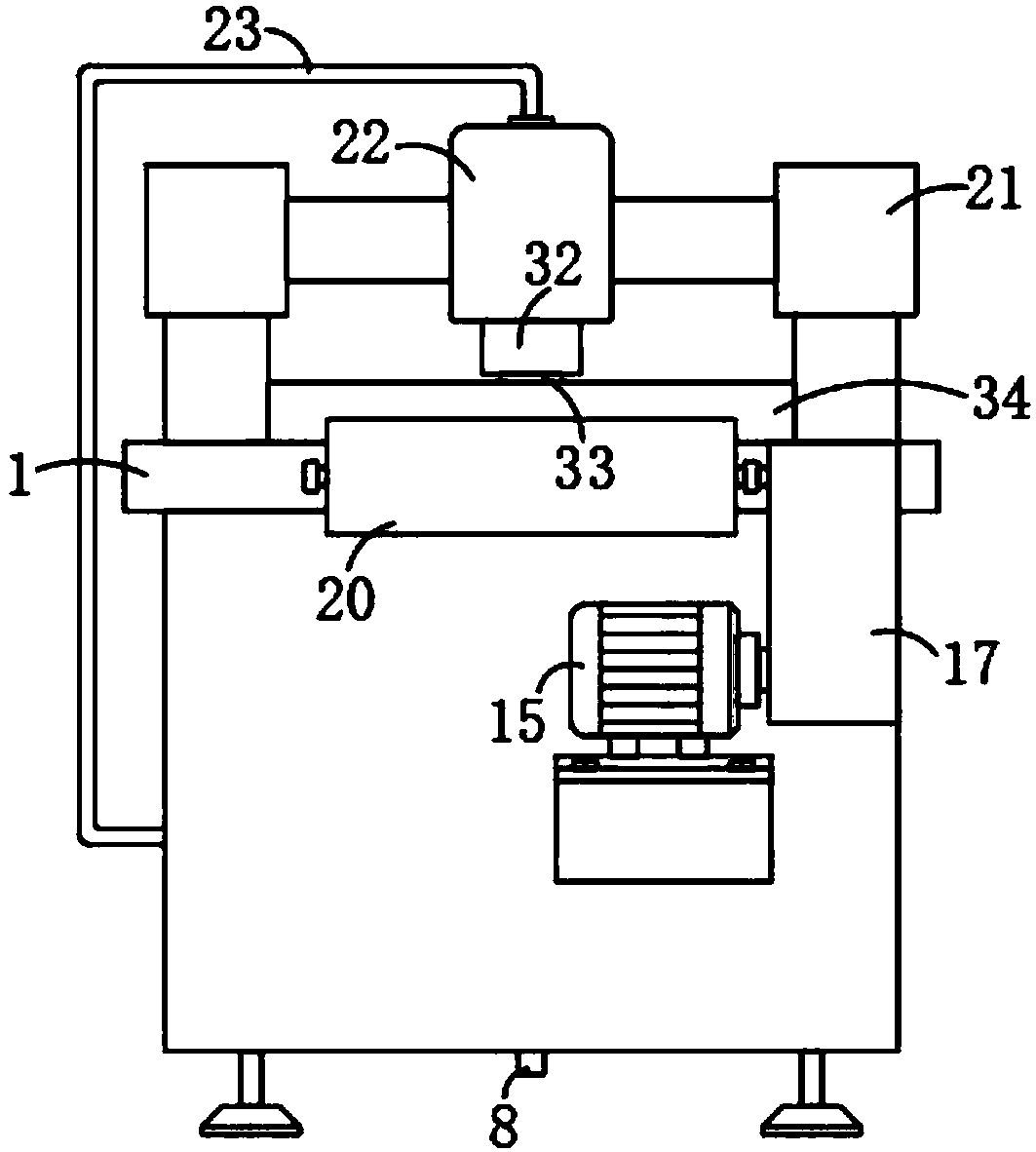 Laser cutting machine for cloth production and processing