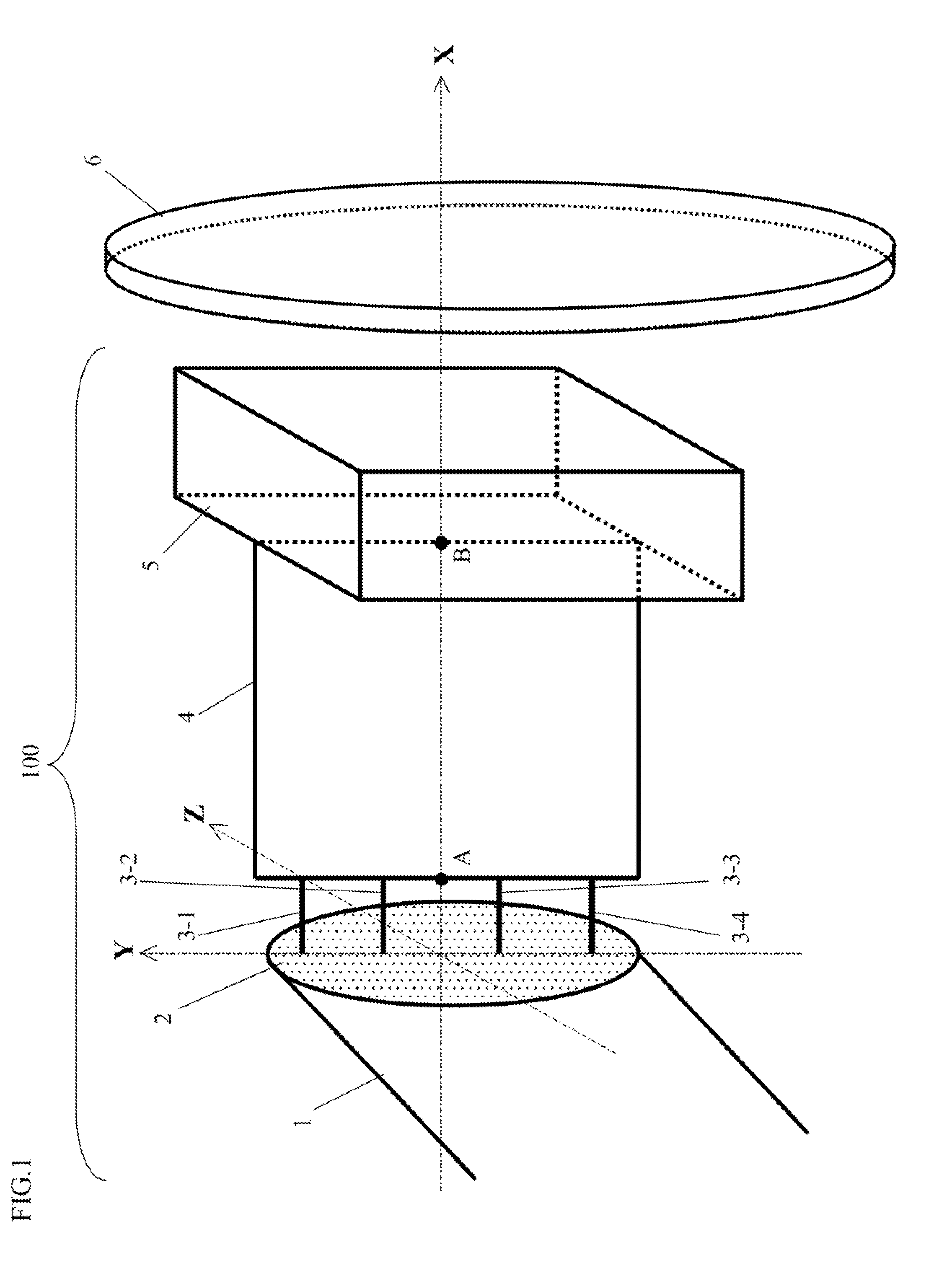 Very small spot-size light beam forming apparatus