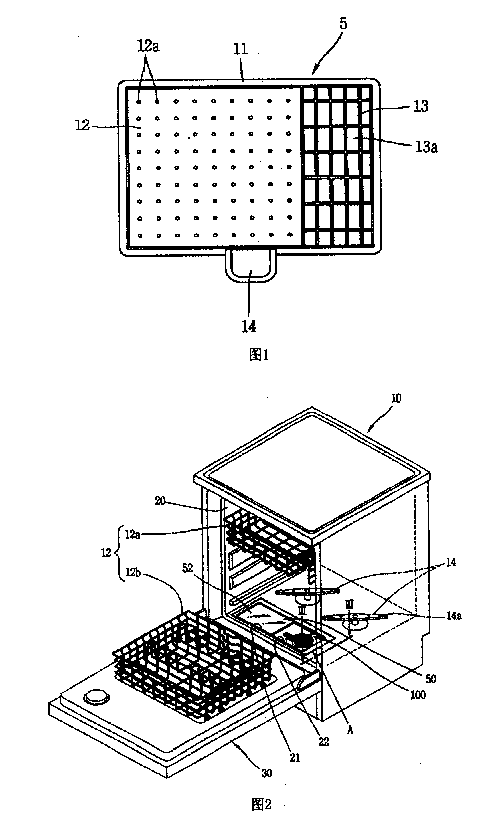 Filter core assembly and dish washing machine with the same