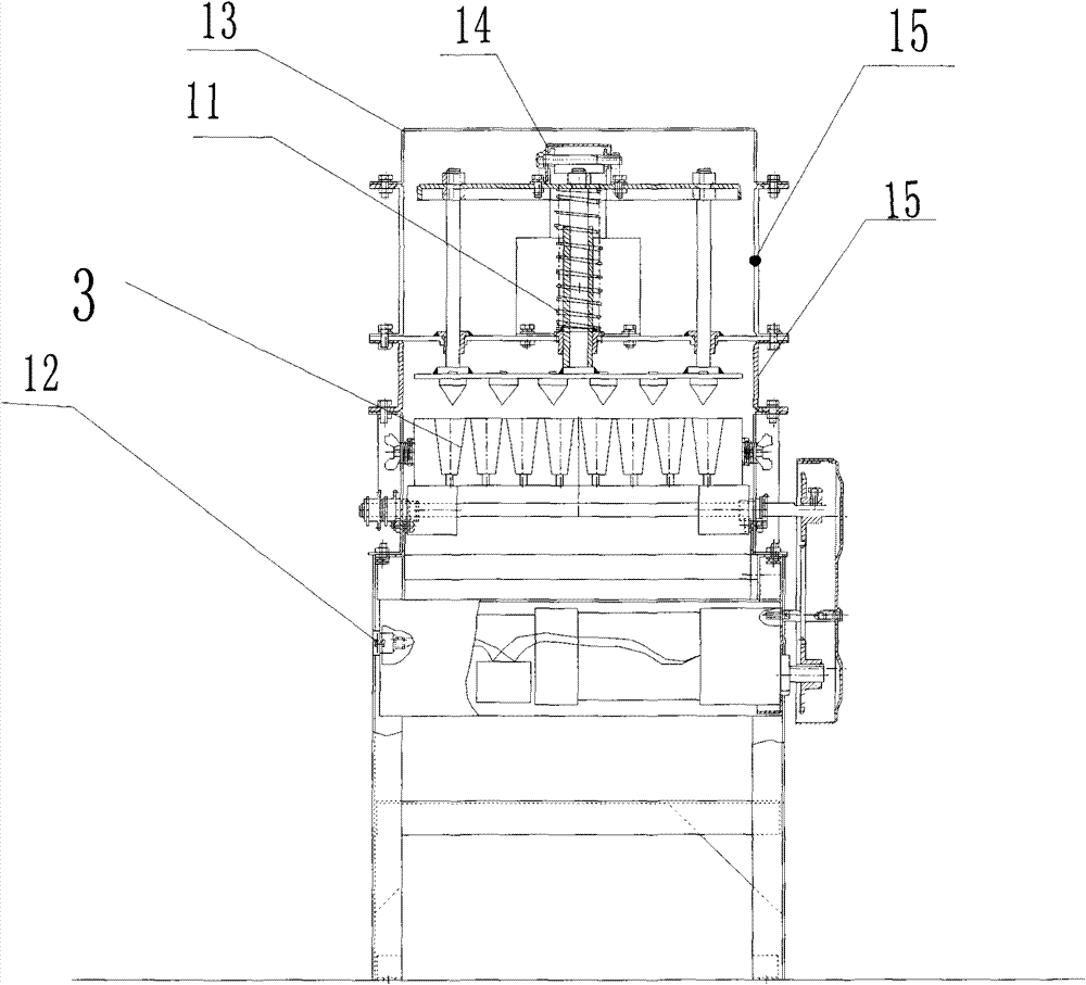 Seedling-raising disk soil compacting method