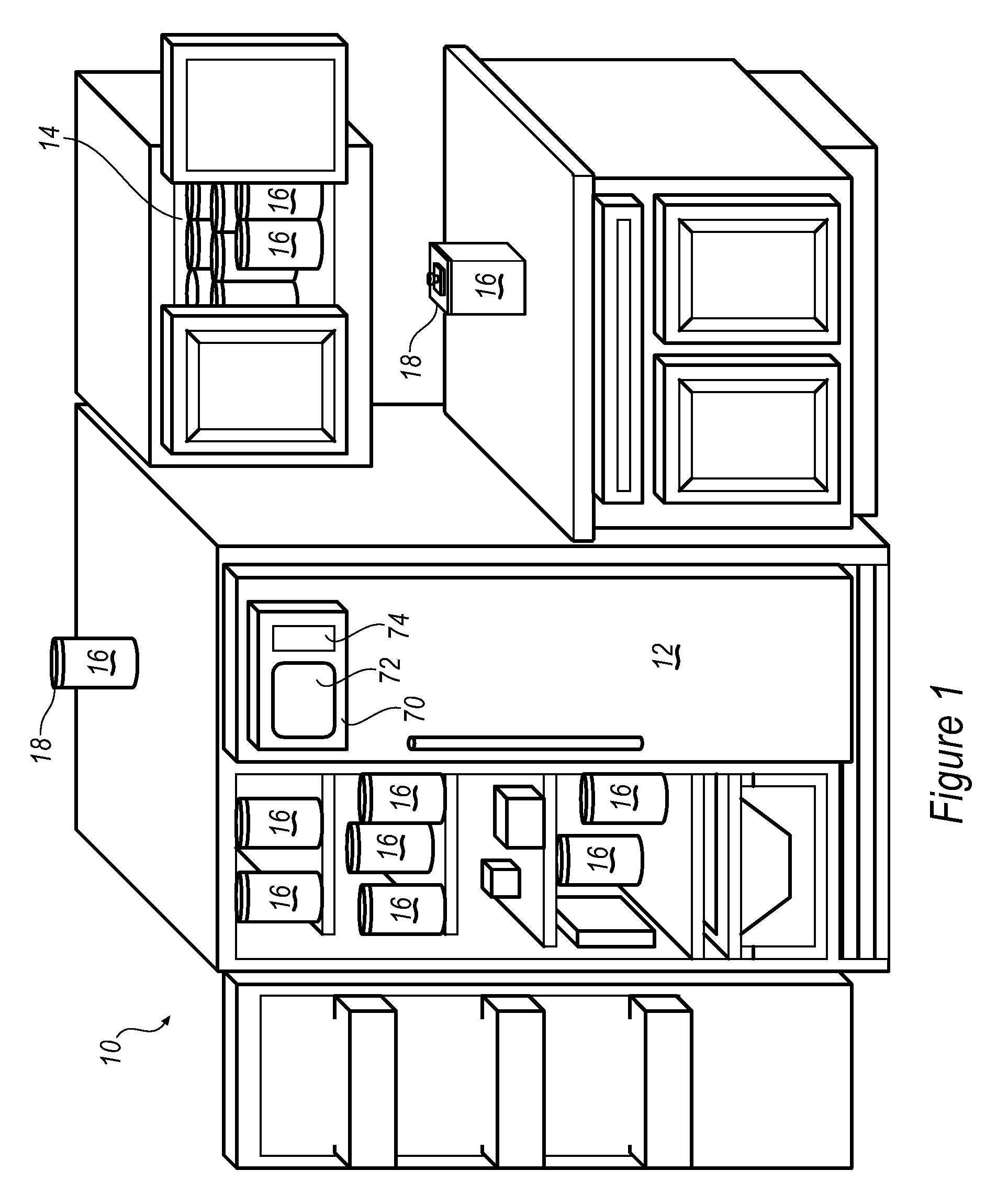 Lid based amount sensor