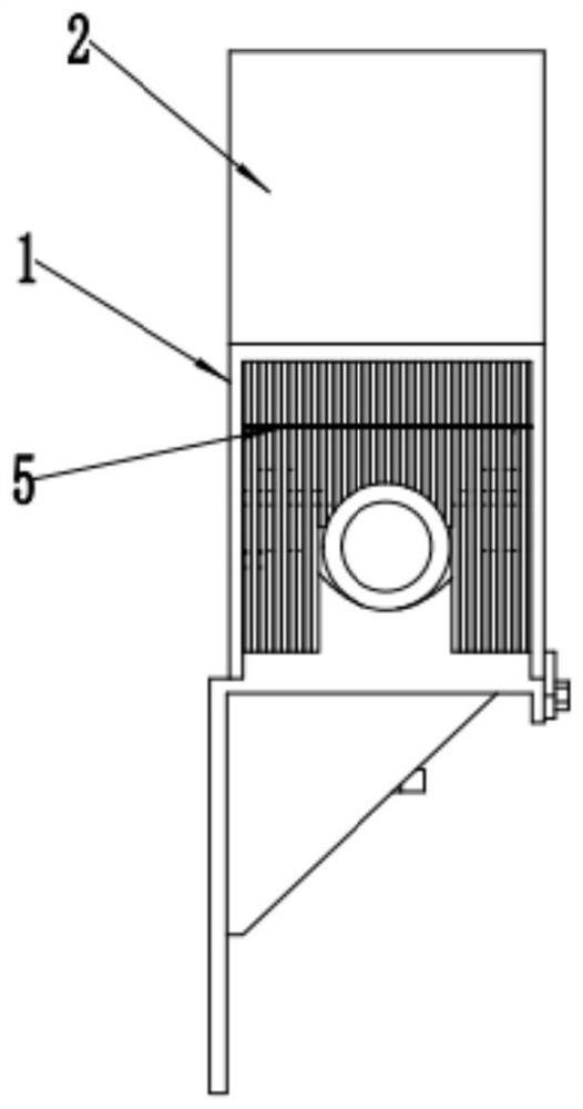 Wall external cable joint protection device