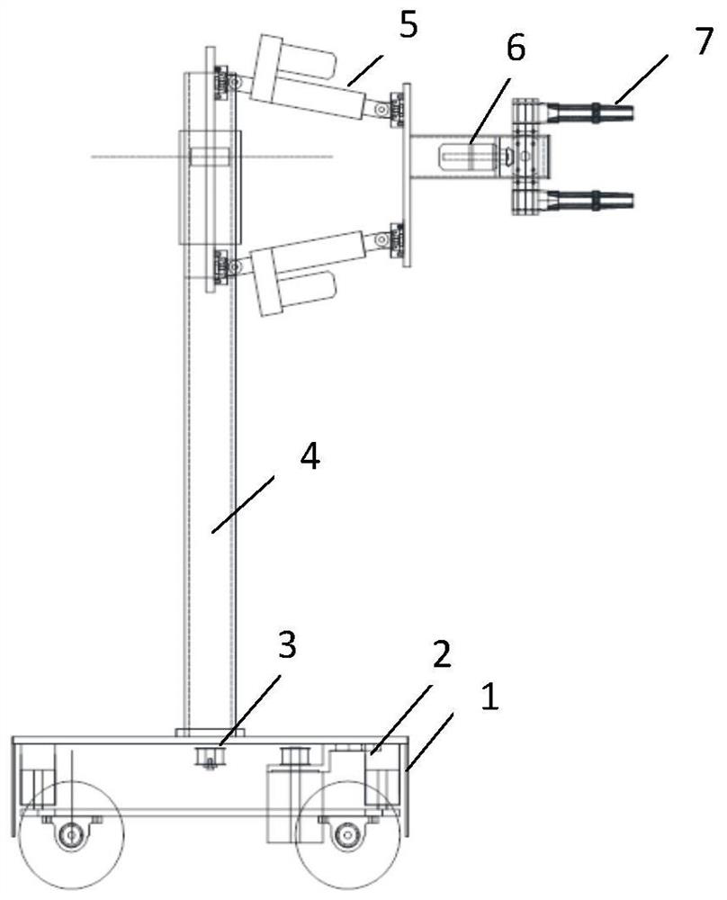 Model-free self-adaptive nonsingular terminal sliding mode control method for sand blasting derusting parallel robot