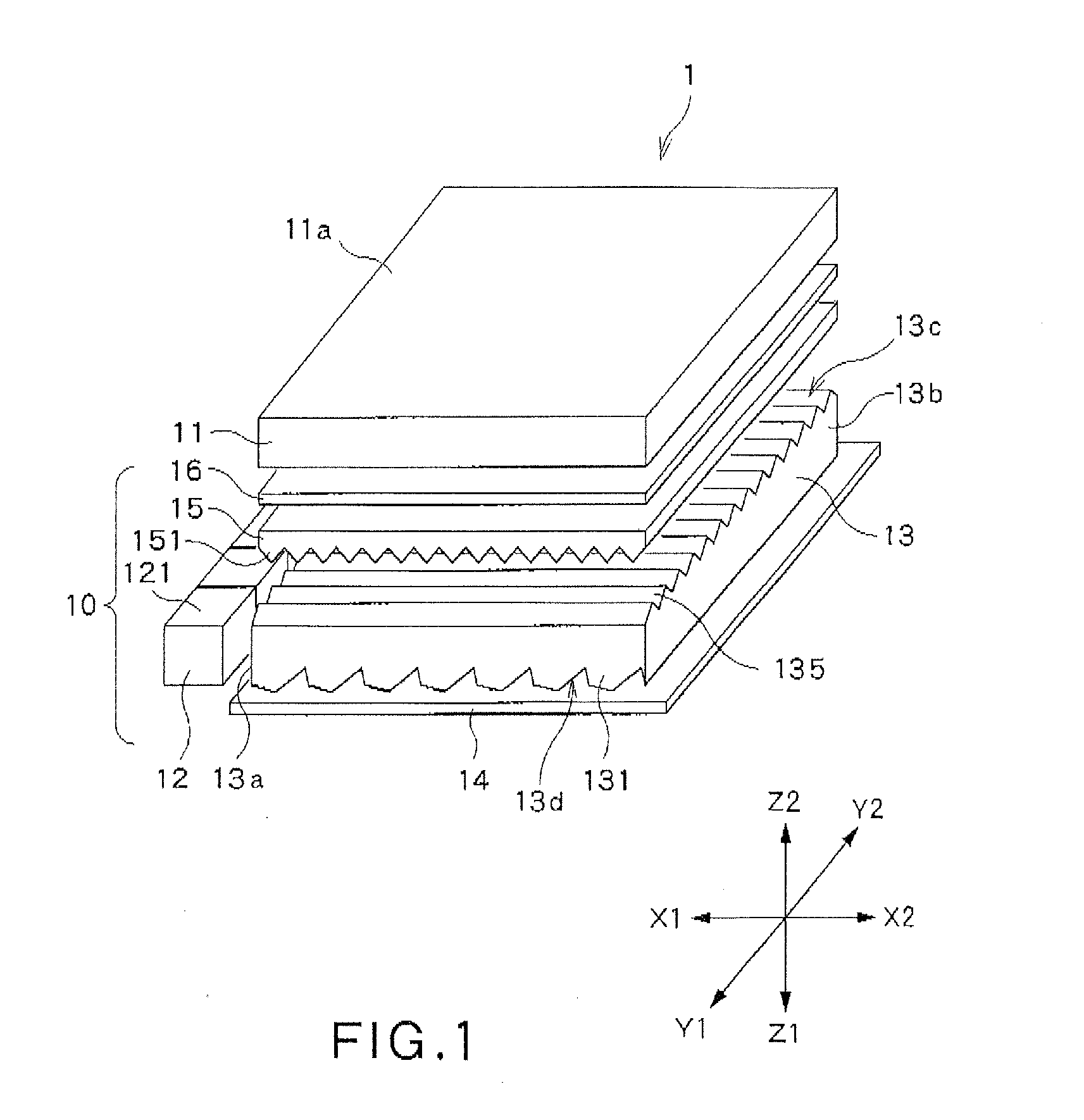 Light guide plate, surface source device and transmission-type display device