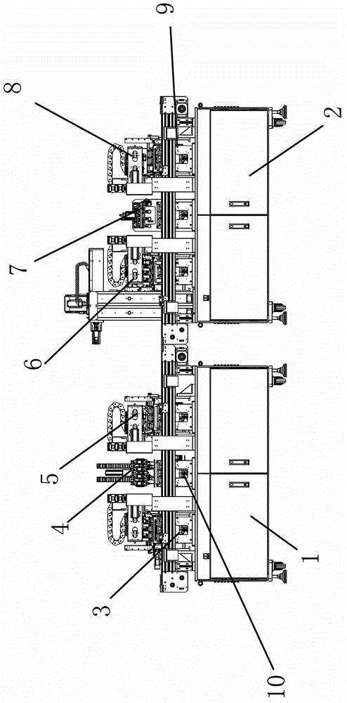 A magnetic core assembly machine