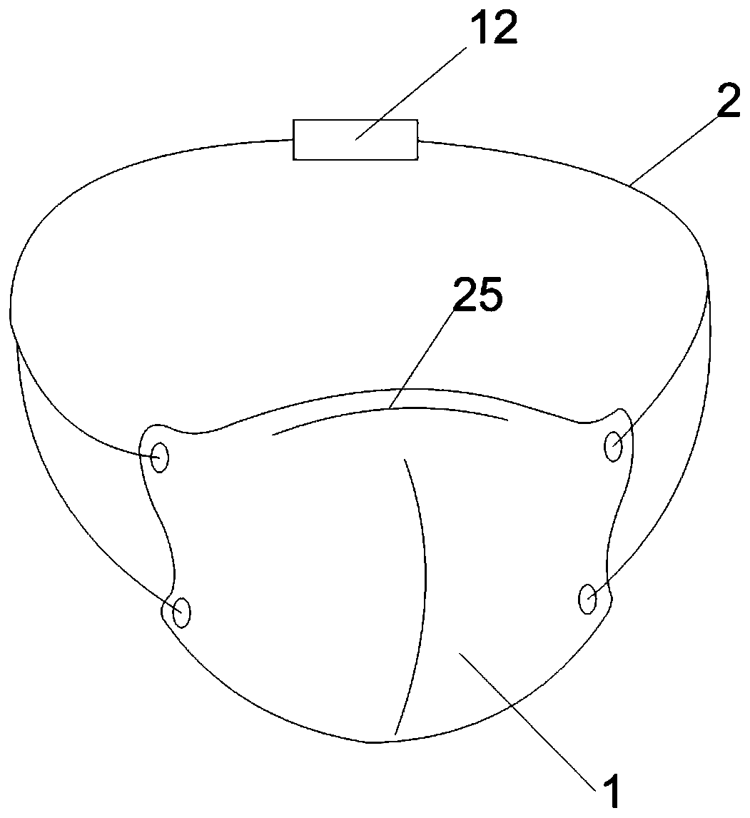 Efficient and safe anti-virus mask for medical staff