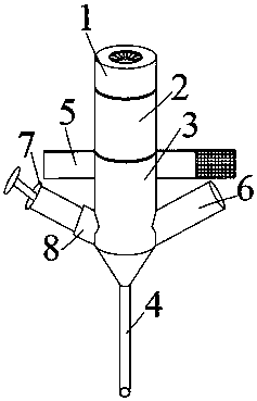 Puncture device with functions of blood coagulation and anesthesia