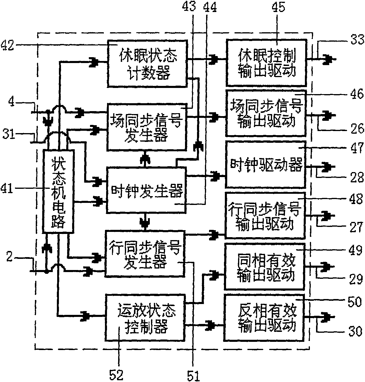 Driving circuit and its control method for simulating color near-eye LCD